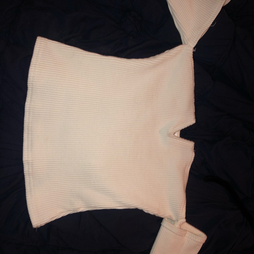 white crop top NEVER WORN